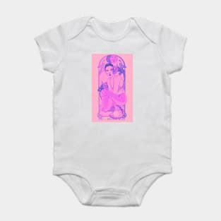 Javiera Mena Two - Art Deco Baby Bodysuit